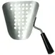 Winco 42030 Benchmark Aluminum Popcorn Speed Scoop / Dishwasher Safe  1 image