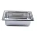 Winco 508-WP Stainless Steel Square Chafer Water Pan 1 image