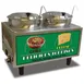 Winco 51072A Countertop Food Topping Warmer 1 image