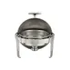 Winco 602 Madison 6 Qt. Stainless Steel Round Chafer 2 image