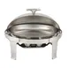 Winco 603 Madison 8 Qt. Stainless Steel Oval Chafer 2 image