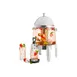 Winco 908 3-Gallon Non-Insulated Beverage Dispenser w/ Center Ice Core, Stainless Steel Lid 2 image