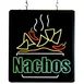 Winco 92004 Benchmark Ultra Bright Nachos Merchandising Sign LED 1 image