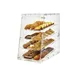 Winco ADC-4 Pastry Display 14"x24"x24" H, self‑service slant front, door, 4 12"x18" trays - Set 2 image