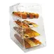 Winco ADC-4 Pastry Display 14"x24"x24" H, self‑service slant front, door, 4 12"x18" trays - Set 1 image