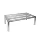 Winco ADRK-2048 Aluminum Stationary Dunnage Rack w/ 1500 lb Capacity - 20" x 48" x 12" 1 image
