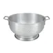 Winco ALO-8BH 8 Qt. Aluminum Colander with Base and Handles 1 image