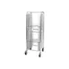 Winco ALPR-26BK 23" 26-Tier Aluminum Pizza Pan Rack w/ 800 lb. Capacity 2 image