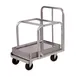 Winco ALRK-3 Aluminum Sheet Pan Truck w/ 54 Full-Size or 108 Half-Size Sheet Pan Capacity 1 image
