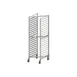 Winco ALZK-20BK 20 Pan Aluminum End Load Nesting Bun / Sheet Pan Rack w/ 3" Bottom Load Slides 1 image