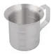 Winco AM-05 Measuring Cup, 1/2 qt. Capacity, Aluminum 1 image