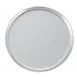 Winco APZC-12 12" Aluminum Coupe Pizza Tray, Round 1 image