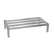Winco ASDR-1424 Aluminum Stationary Dunnage Rack w/ 1200 lb Capacity - 14“ x 24" x 8” 1 image
