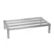 Winco ASDR-1448 Aluminum Stationary Dunnage Rack w/ 900 lb Capacity - 14" x 48" x 8" 1 image