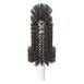 Winco BRS-976 9" Bar Maid Pinned Glass Washer Brush for Pilsner 1 image
