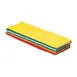Winco BTM-16AC Towel Set, 16" x 16" Microfiber Cleaning Cloth, Multi‑Color – 1/Pack 1 image