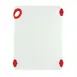 Winco CBN-1520RD Red StatikBoard Co-Polymer Plastic Cutting Board - 15” x 20” x 1/2" 1 image