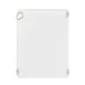 Winco CBN-1824WT White StatikBoard Co-Polymer Plastic Cutting Board - 18” x 24” x 1/2"  1 image