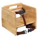 Winco CHB-701 Booster Seat, Stacking, 11-3/4"L X 11-3/4"W X 10-1/2"H 2 image