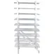 Winholt CR-162M Full Size Aluminum Mobile Can Storage Rack with 162 #10 or 216 #5 Cans Capacity 4 image