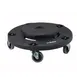 Winco DLR-18 Dolly, 18" Dia. X 6"H, Round, Holds Up To 400 lbs., Heavy Duty 1 image