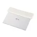 Winco DSC-2W Dough Scraper with Stainless Steel Blade, White Plastic Handle - 6" x 3" 1 image