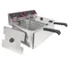 Winco EFT-32 32 lb. Twin Well Electric Countertop Fryer 2 image