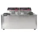 Winco EFT-32 32 lb. Twin Well Electric Countertop Fryer 3 image
