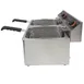 Winco EFT-32 32 lb. Twin Well Electric Countertop Fryer 8 image