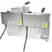 Winco EFT-32 32 lb. Twin Well Electric Countertop Fryer 9 image