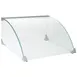 Winco EHDG-11SG Spectrum Hot Dog Grill Sneeze Guard for the EHDG-11R 1 image
