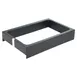 Winco EHL-PH-B Universal Dump Station Pan Holder for EHL-3C Heat Lamp 1 image