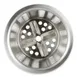 Winco FC-SS Stainless Steel Perforated Flatware Cylinder, 5-1/8"H 5 image