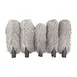 Winco GP-552-LB Bar Maid Polishing Brush Heads - Four 8" Carafe Brushes One 7" Standard Brush, 5/Set 1 image
