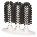 Winco GWM-300 Bar Maid Manual (3) Brushes Glass Washer, Suction Cup Base  1 image