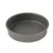Winco HAC-082 Cake Pan, 8" Dia. X 2"H, Round, 18 Gauge, Anodized Aluminum 1 image