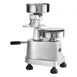 Winco HBP-3 Hamburger Press 10" Heavy-duty with 4" and 5" Plates - 1/Set 1 image