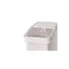 Winco IB-21 21 Gallon Plastic Ingredient Bin w/ Casters 2 image