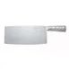 Winco KC-401 8-1/4" Stainless Steel Chinese Cleaver w/ Stainless Steel Handle 3 image