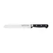 Winco KFP-82 8" Acero Stainless Steel Serrated Bread Knife w/ Black Handle 1 image