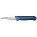 Winco KSTK-30 Sof‑Tek™ Paring Knife, 3¼‑in X50CrMoV15 steel blade, black/blue TPR handle - 2/Pack 1 image