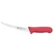 Winco KWP-60R Stäl 6" Curved Boning Knife with Red Handle 1 image