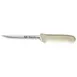 Winco KWP-63 Stäl 6" Steel Utility Knife w/ White Polypropylene Handle 1 image