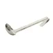Winco LDI-05SH Stainless Steel 6" Round Bottom 1 Piece 1/2 oz. Serving Ladle w/ Short Handle 1 image