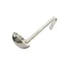 Winco LDI-20SH Stainless Steel 1 Piece 2 oz. Serving Ladle w/ Short Handle 1 image