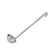 Winco LDI-4 Stainless Steel1 Piece 4 oz. Serving Ladle w/ 12-1/4" Handle 1 image