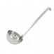 Winco LDT-32 Two-Piece 32 oz Stainless Steel Serving Ladle w/ 16" Handle 1 image