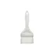 Winco NB-30 3" Nylon Bristle Pastry Brush, Plastic Handle - White / Flat 1 image