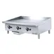 Winco NGGD-36M 36" Countertop Manual Gas Griddle, 3/4" Steel Plate, 90.000 BTU 1 image