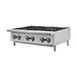 Winco NGHP-6 36" Countertop Gas Hotplate with (6) Burners, Infinite Controls, 150.000 BTU 1 image